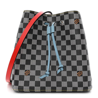 Louis Vuitton Damier Neonoe Black White 1 of 11