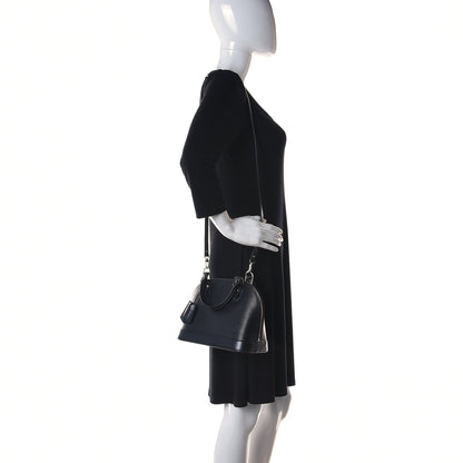 Louis Vuitton Epi Alma BB Black 2 of 14