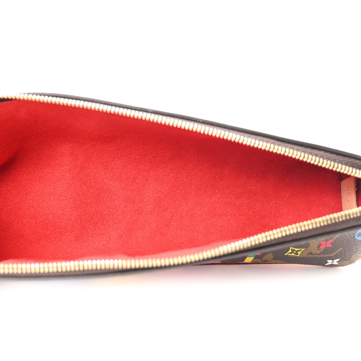 Louis Vuitton Monogram 2020 Christmas Animation Elizabeth Pencil Pouch Coquelicot 4 of 7