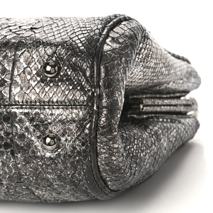 Chanel Metallic Python Small Perfect Day Tote Silver 10 of 11