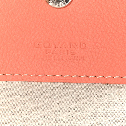 Goyard Goyardine Net Aligre Tote Coral 6 of 8