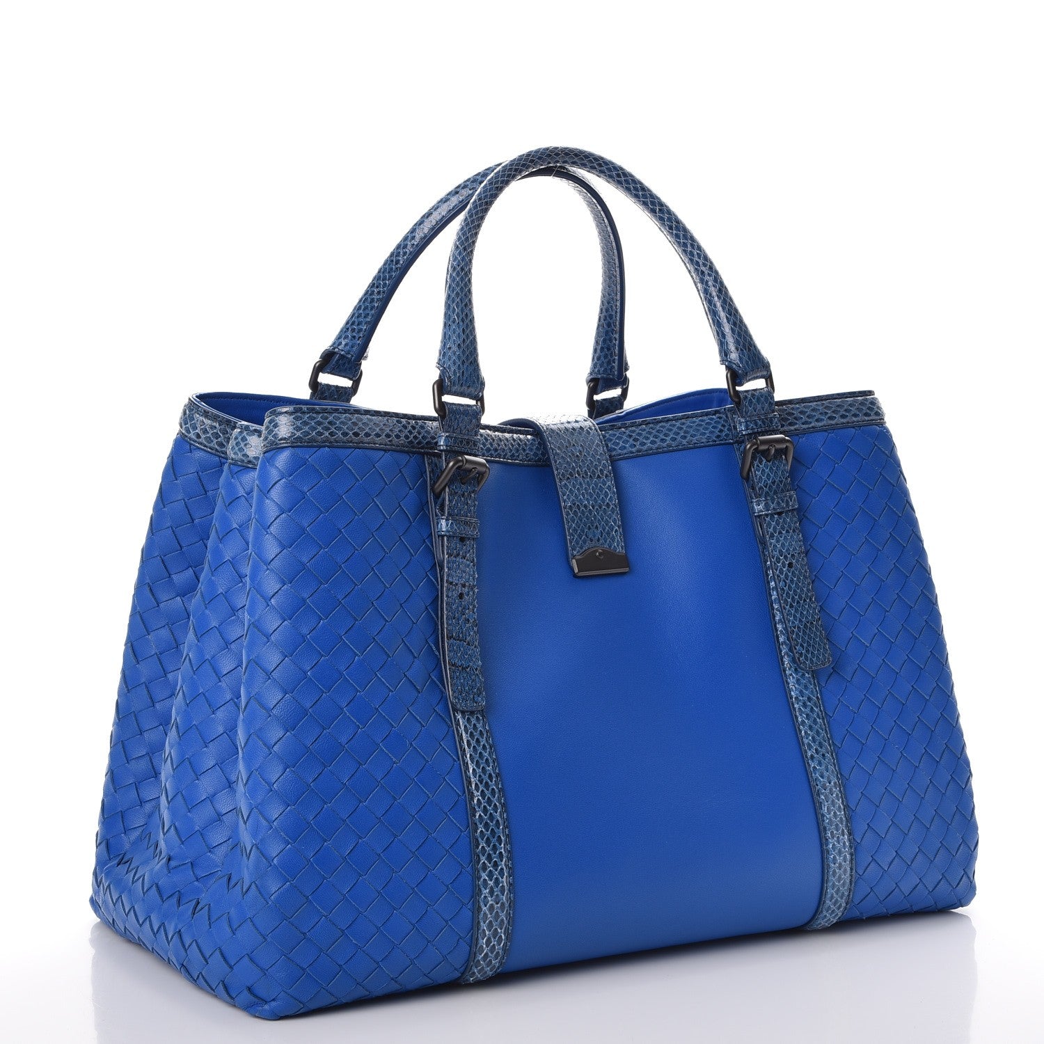 Bottega Veneta Nappa Ayers Medium Roma Tote Bleuette 3 of 12