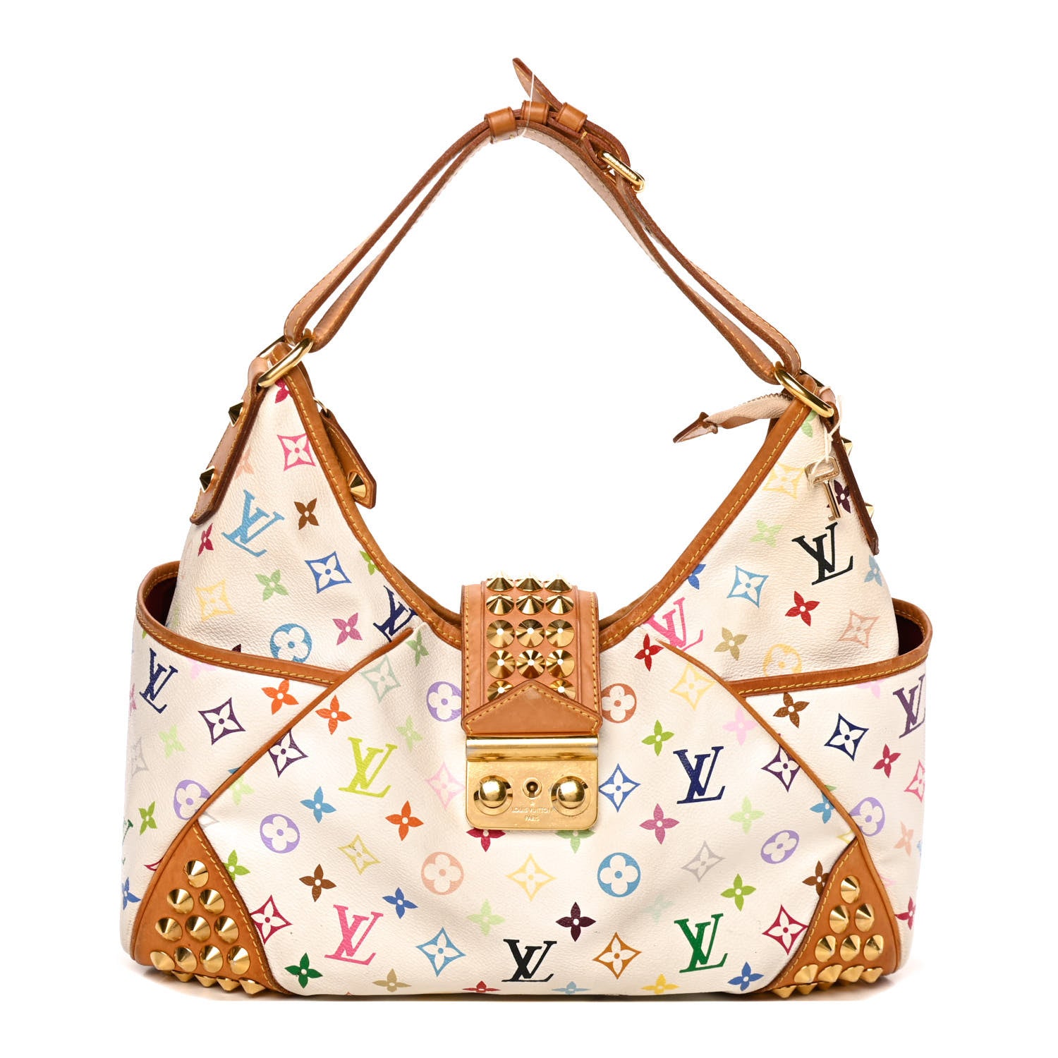 Louis Vuitton Monogram Multicolor Chrissie White 1 of 13