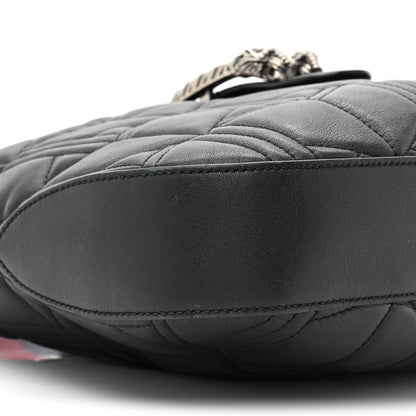Gucci Calfskin Web Quilted Medium Dionysus Hobo Black 9 of 17