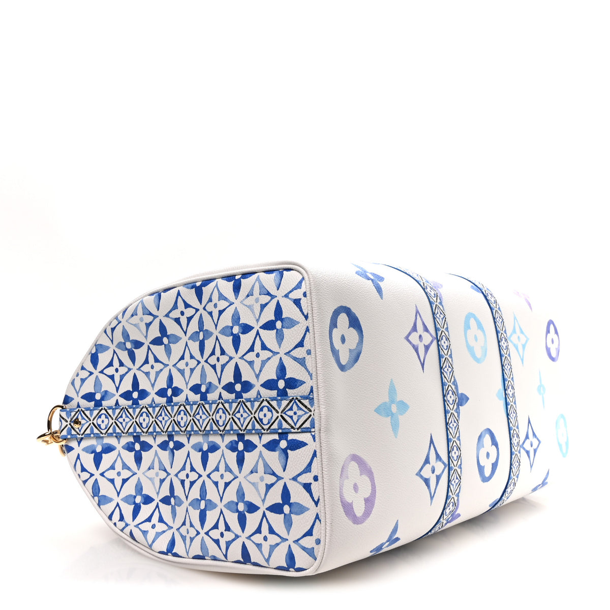 Louis Vuitton Monogram LV By The Pool Keepall Bandouliere 50 Blue 6 of 16