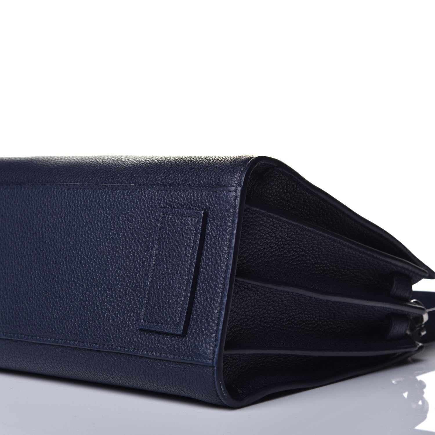 Saint Laurent Grained Calfskin Baby Supple Sac De Jour Navy 8 of 8