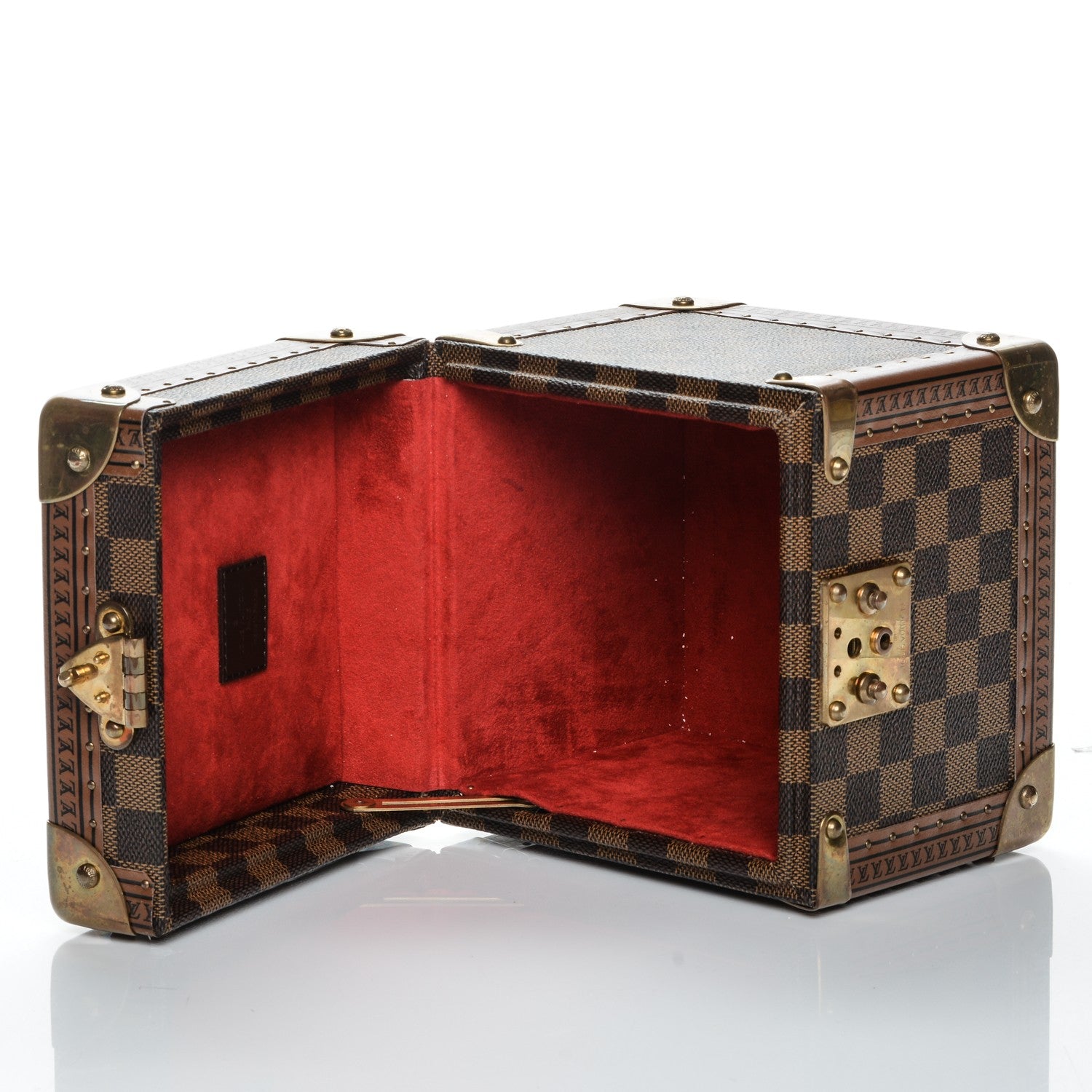 Louis Vuitton Damier Ebene Coffret Merveilles GM Jewelry Case 6 of 9