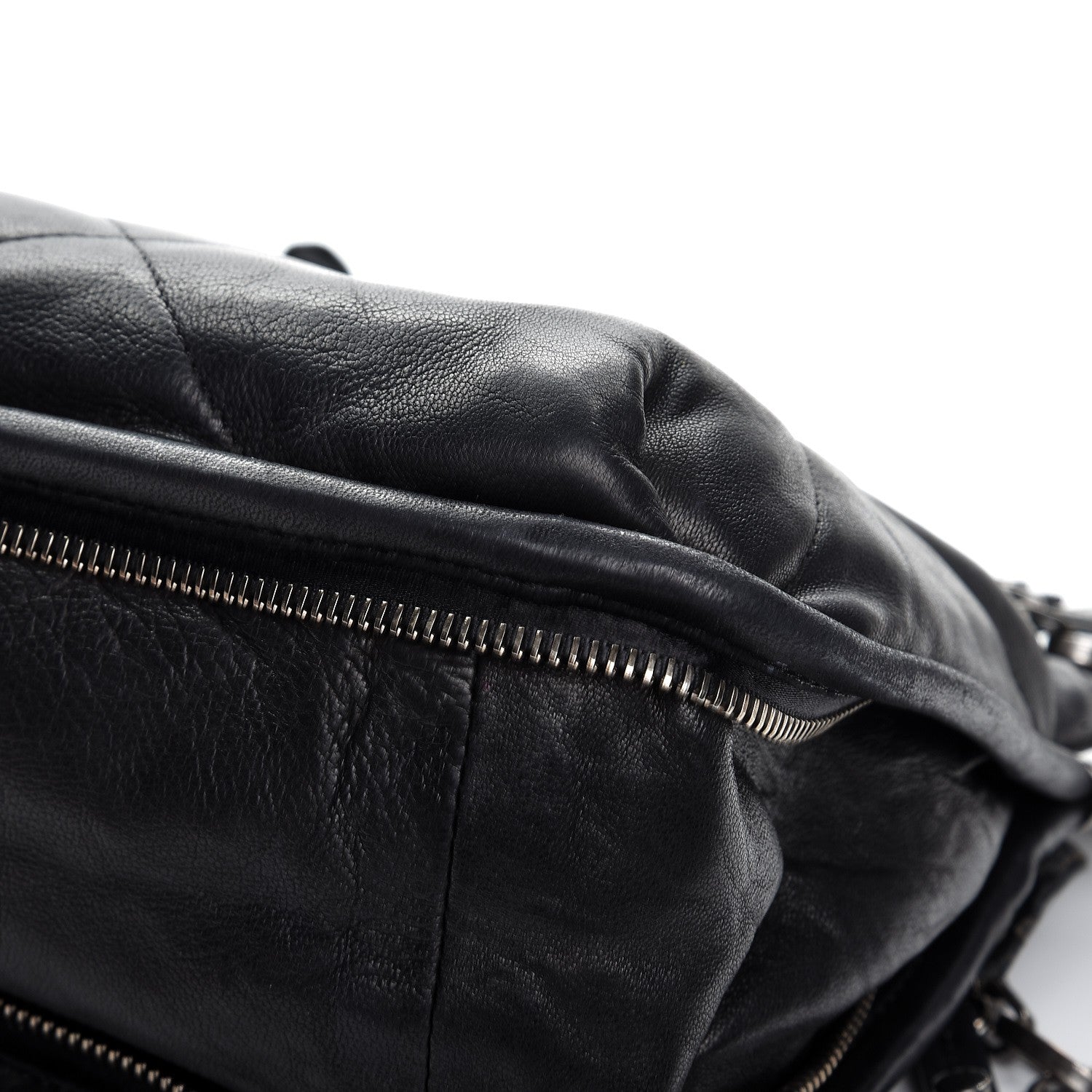 Lanvin Lambskin Quilted Medium Amalia Shoulder Bag Black 16 of 19