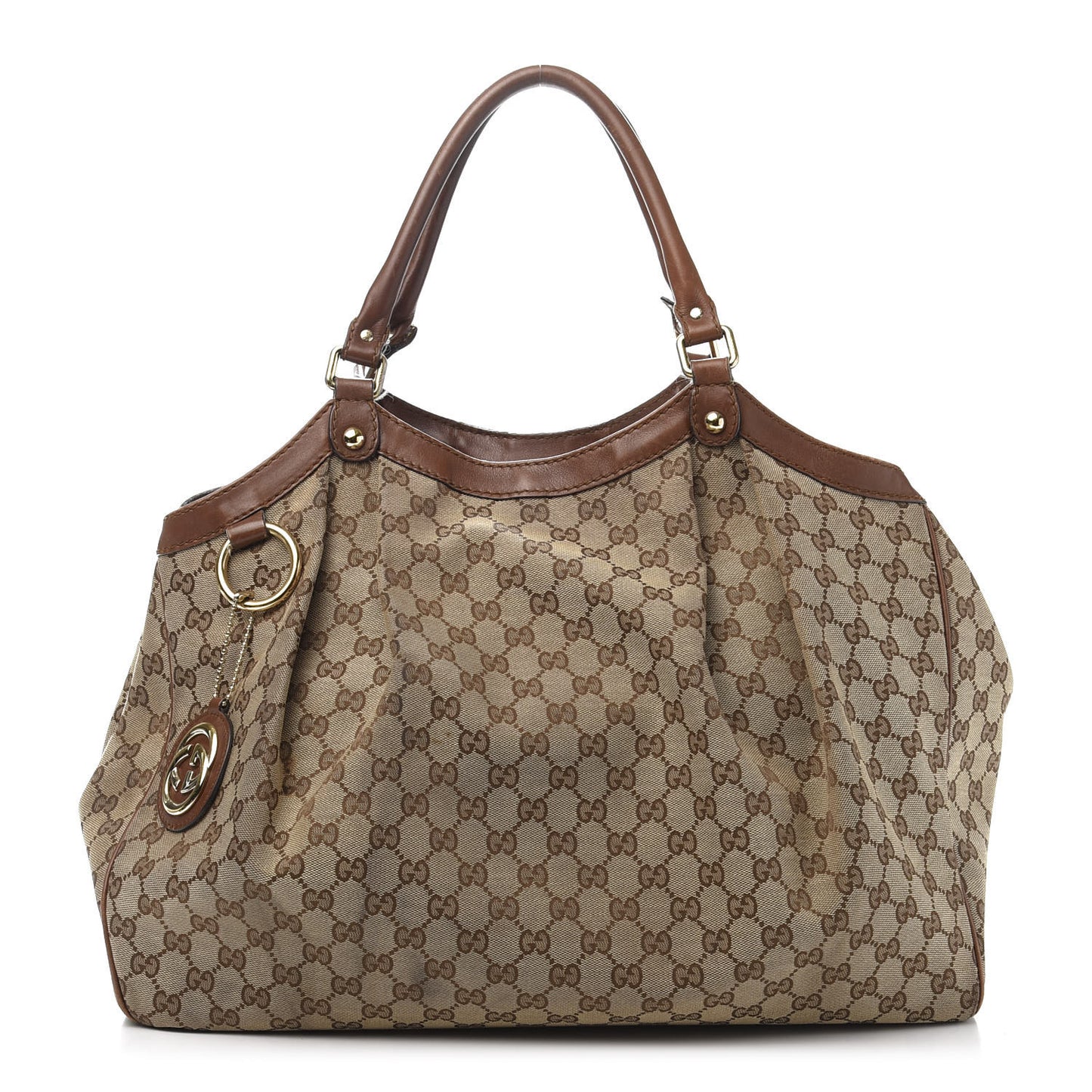Monogram Large Sukey Tote Dark Brown
