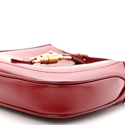 Gucci Boarded Dyana Lux Calfskin Mini Jackie 1961 Hobo New Cherry Red 9 of 9