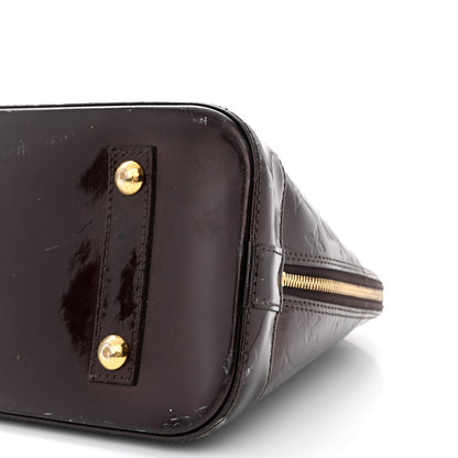 Louis Vuitton Vernis Alma PM Amarante 10 of 17