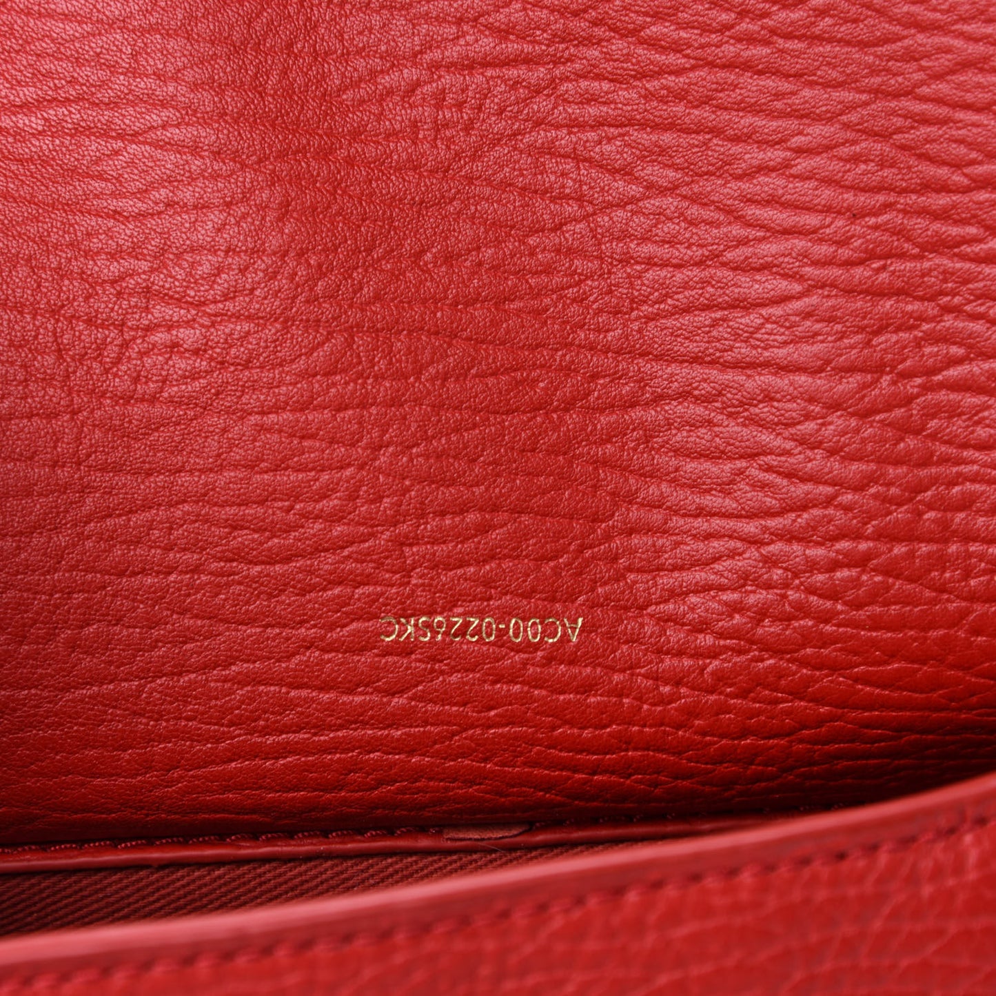 Textured Calfskin Mini Pashli Satchel Red