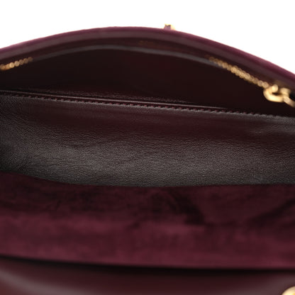 Chanel Suede Calfskin Mini Souplissimo Flap Burgundy 5 of 11