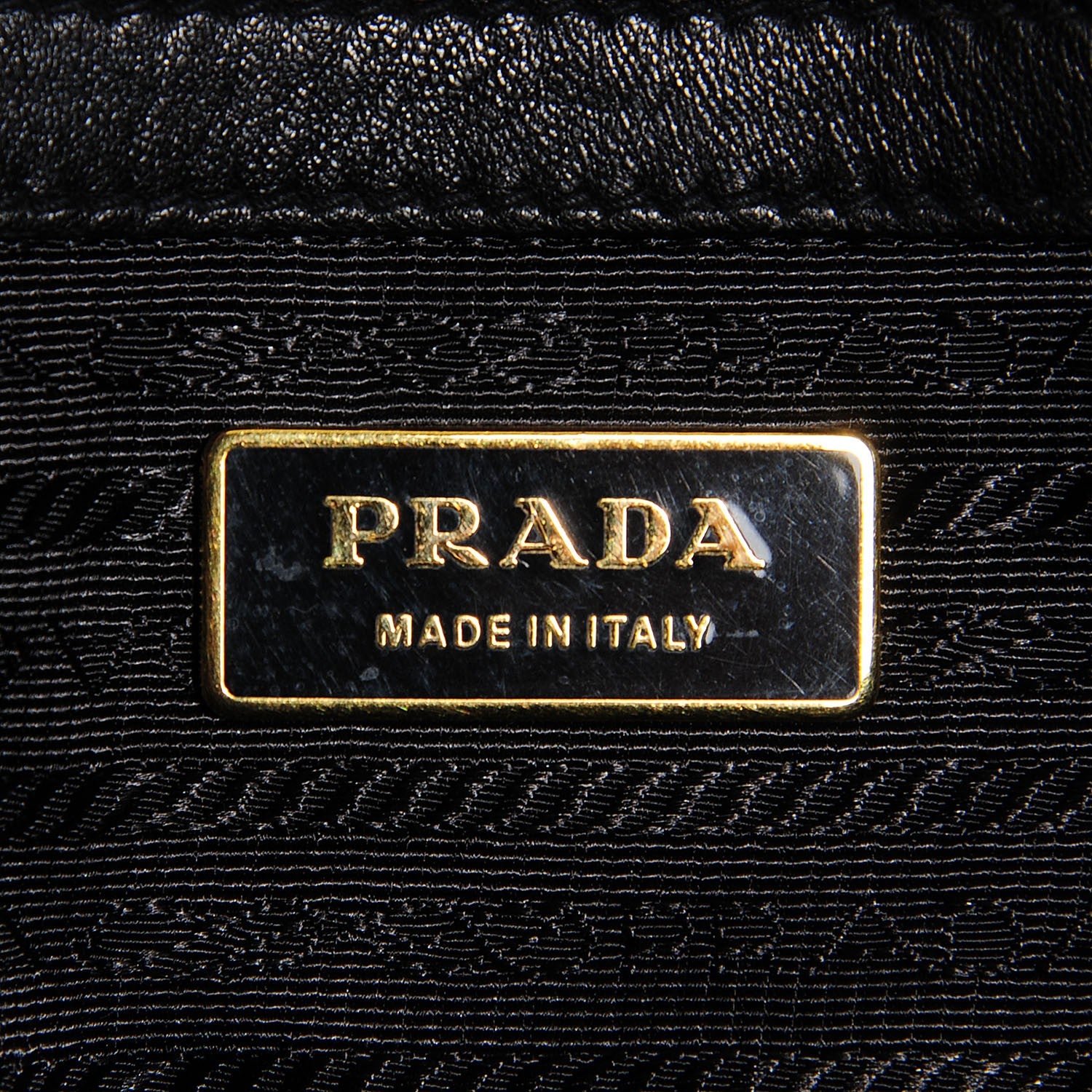 Prada Nappa Gaufre Tote Nero Black 7 of 8