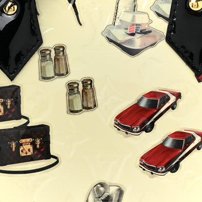 Louis Vuitton Vernis Stickers Alma BB 7 of 15