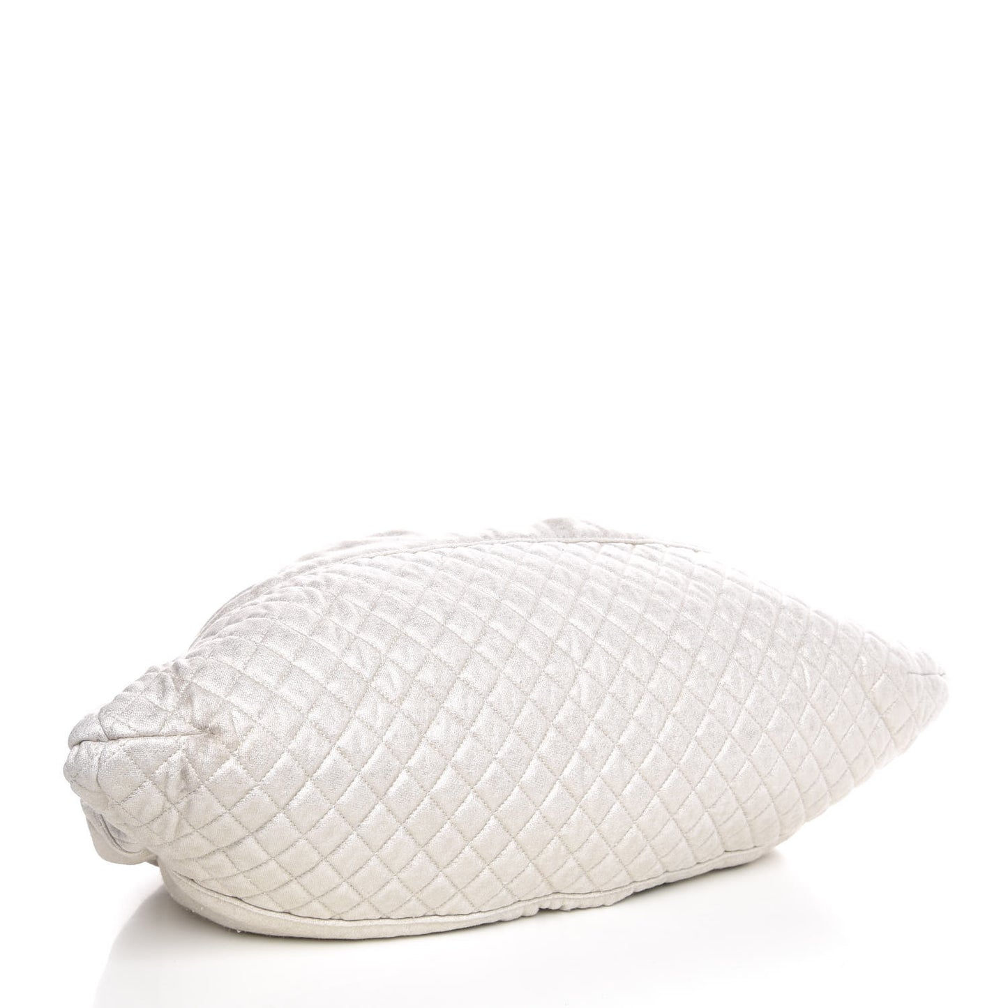 Metallic Jersey Quilted Melrose Cabas Light Beige