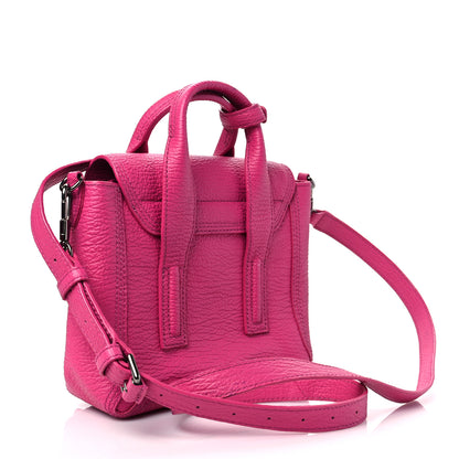 3.1 Phillip Lim Textured Calfskin Mini Pashli Satchel Bright Fuchsia 2 of 8