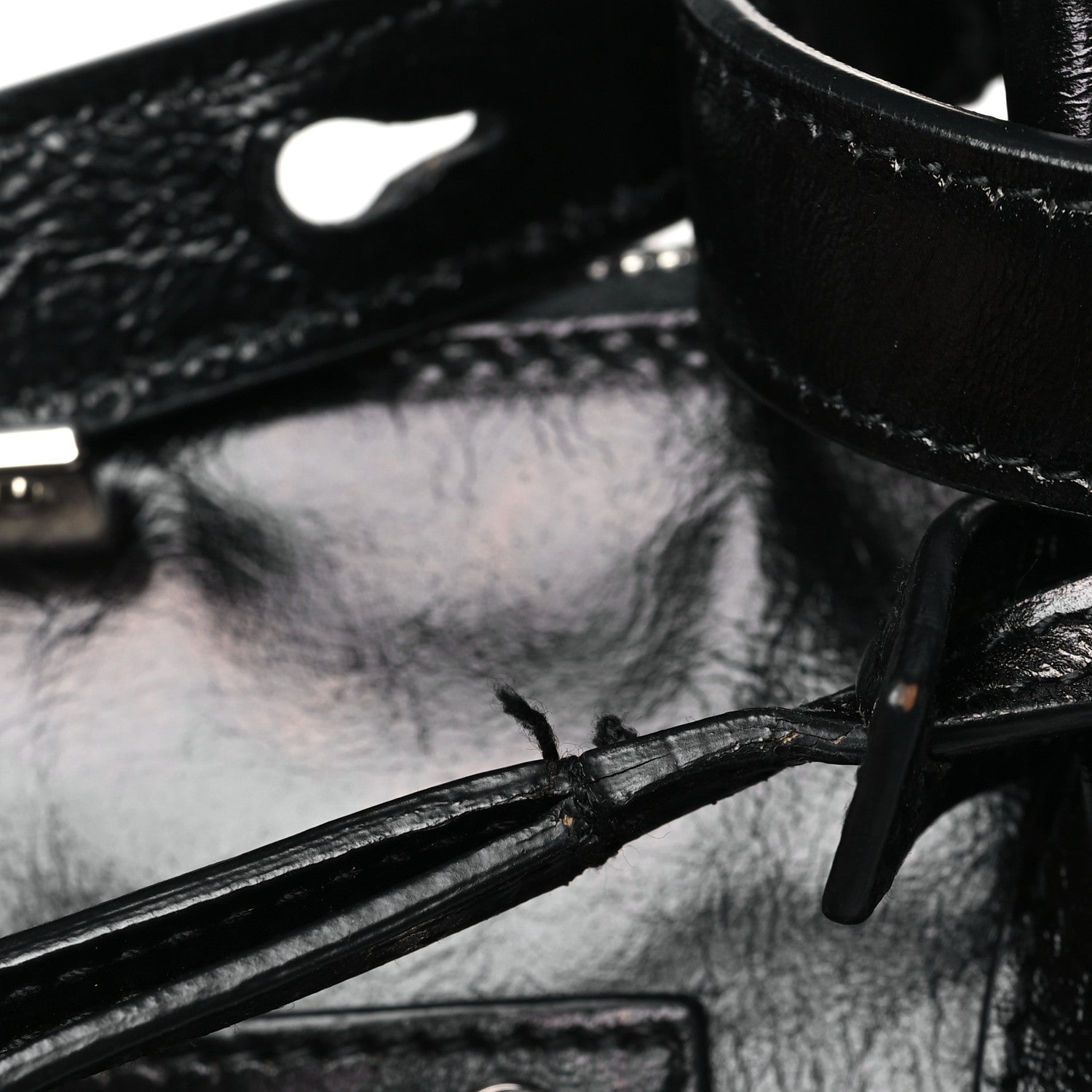 Saint Laurent Glace Calfskin Baby Souple Sac De Jour Black 10 of 10