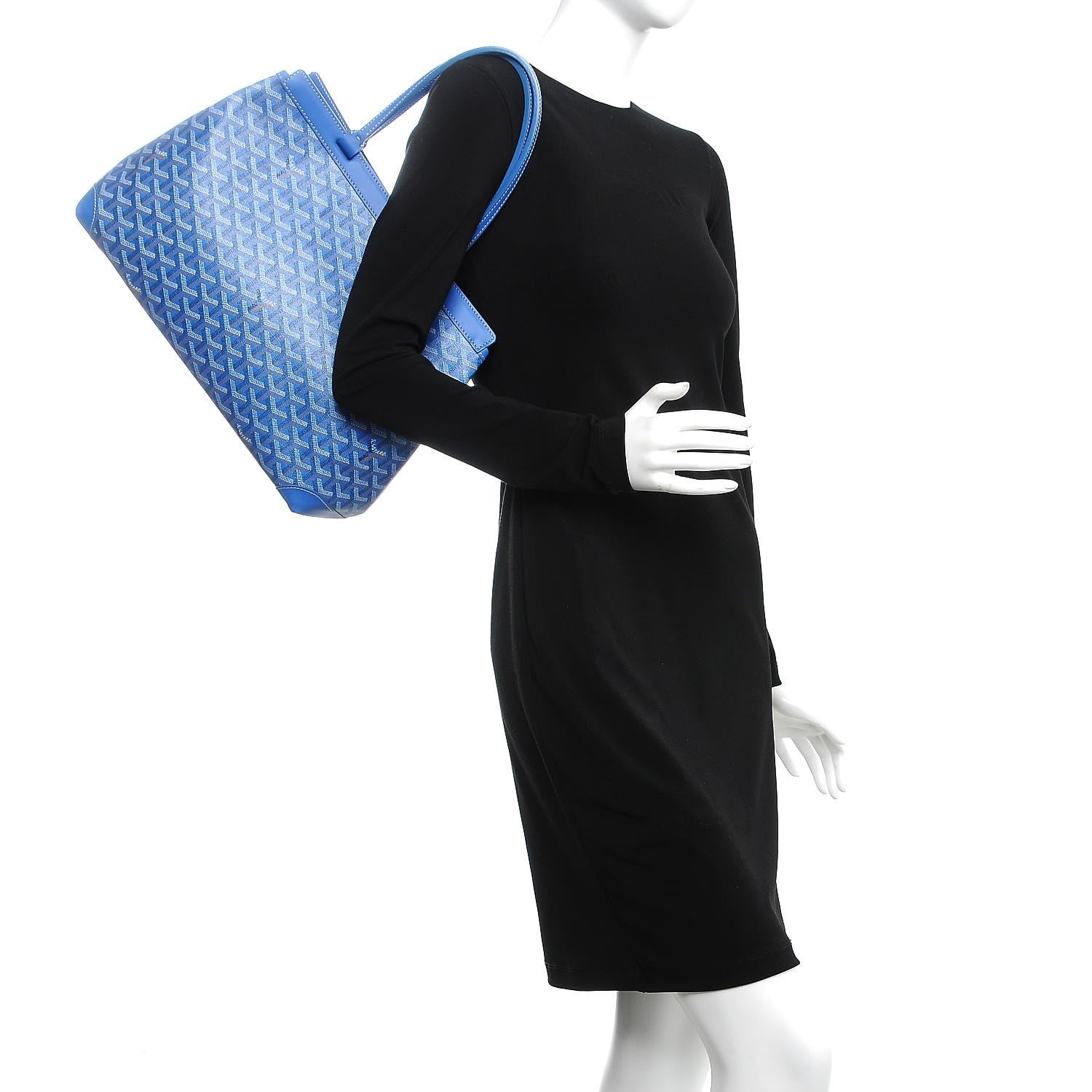 Goyard Goyardine Bellechasse PM Sky Blue 2 of 10