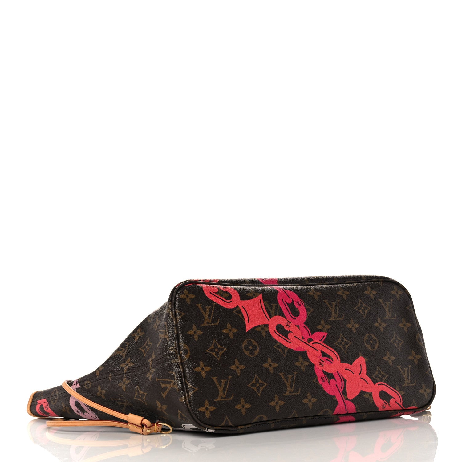 Louis Vuitton Monogram Bay Neverfull MM Rose Ballerine Poppy 5 of 14
