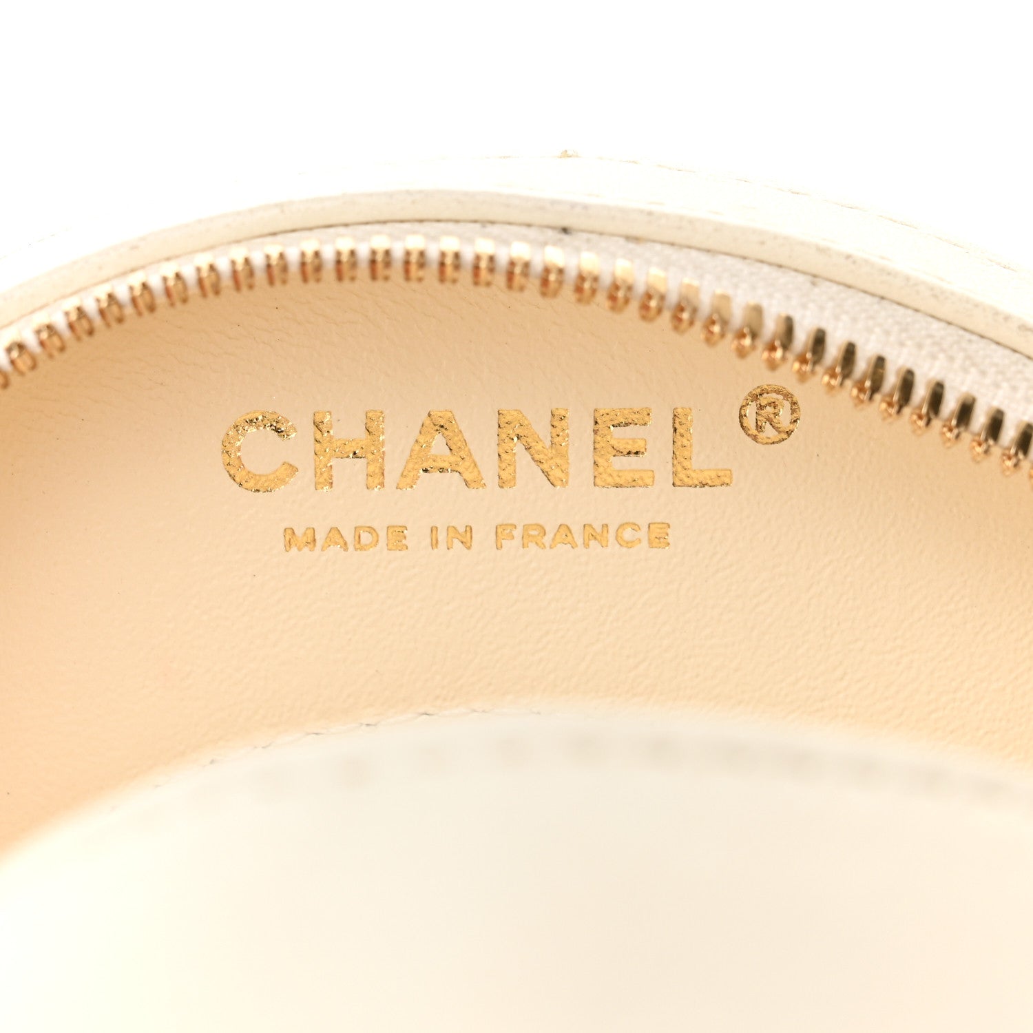Chanel Lambskin Coco Lifesaver Round Bag Pink White 7 of 10