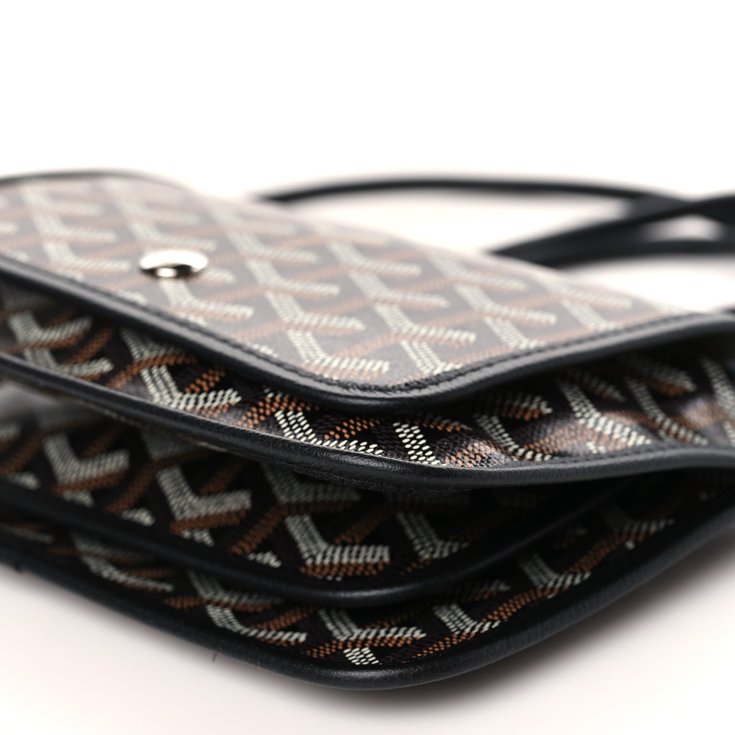 Goyard Goyardine Plumet Wallet Clutch Black 8 of 8