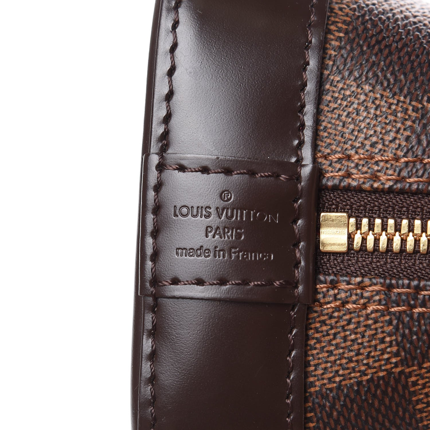 Louis Vuitton Damier Ebene Alma BB 6 of 10