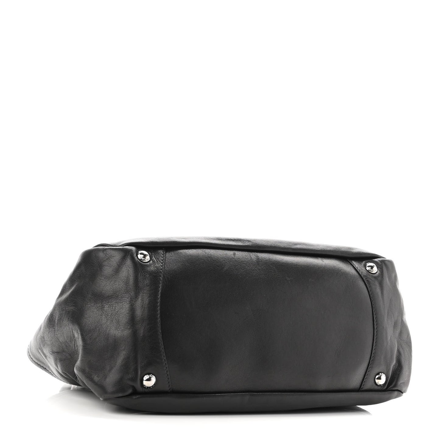 Soft Calf Shoulder Bag Black
