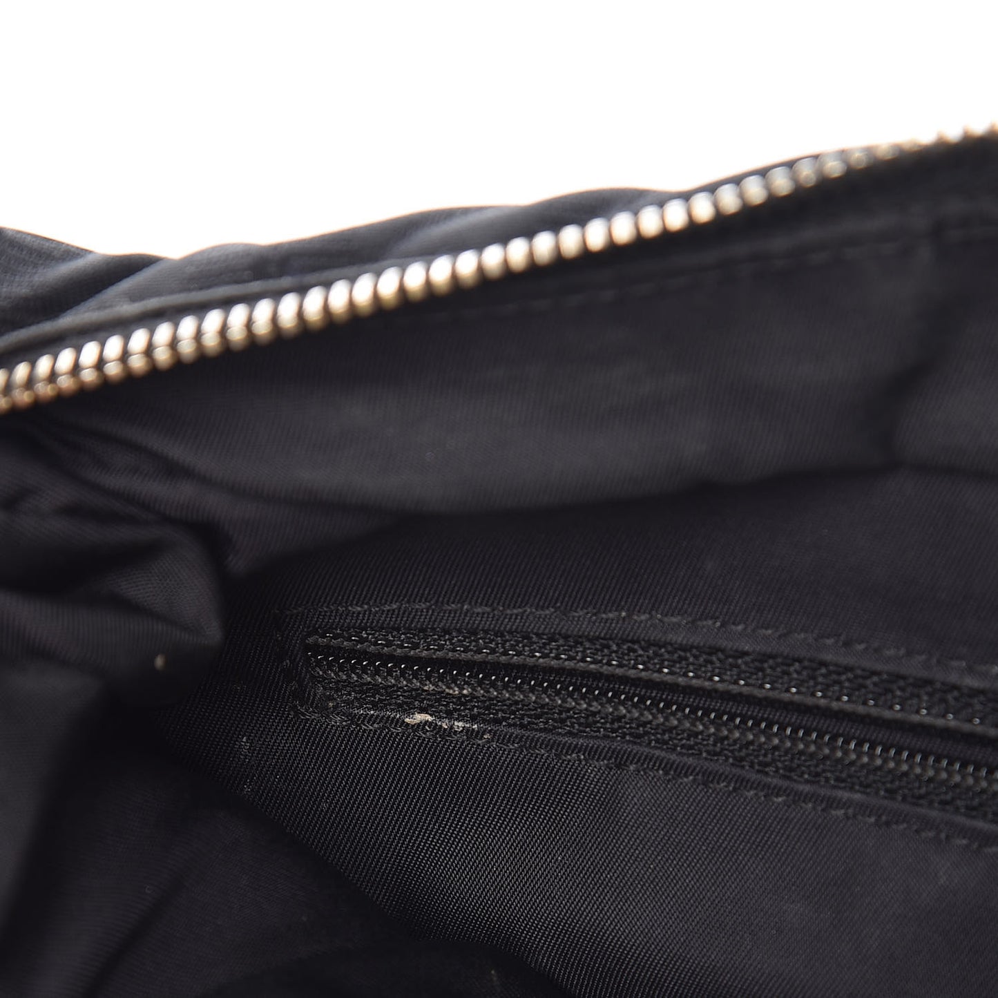 Nylon Travel Hobo Black