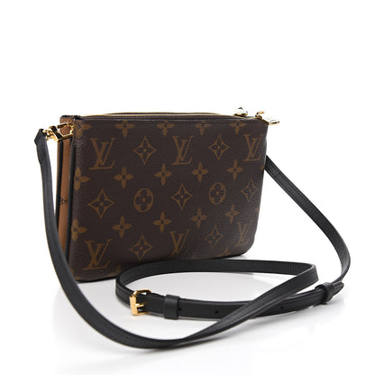 Louis Vuitton Reverse Monogram Giant Double Zip Pochette 2 of 10
