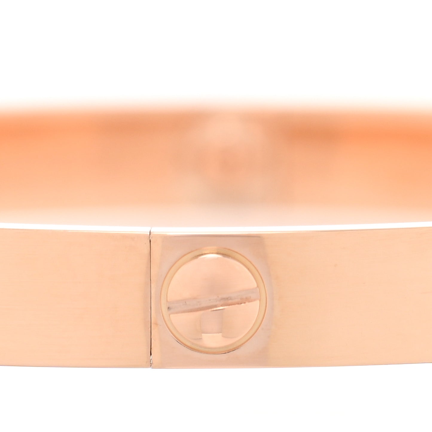 18K Pink Gold LOVE Bracelet 19