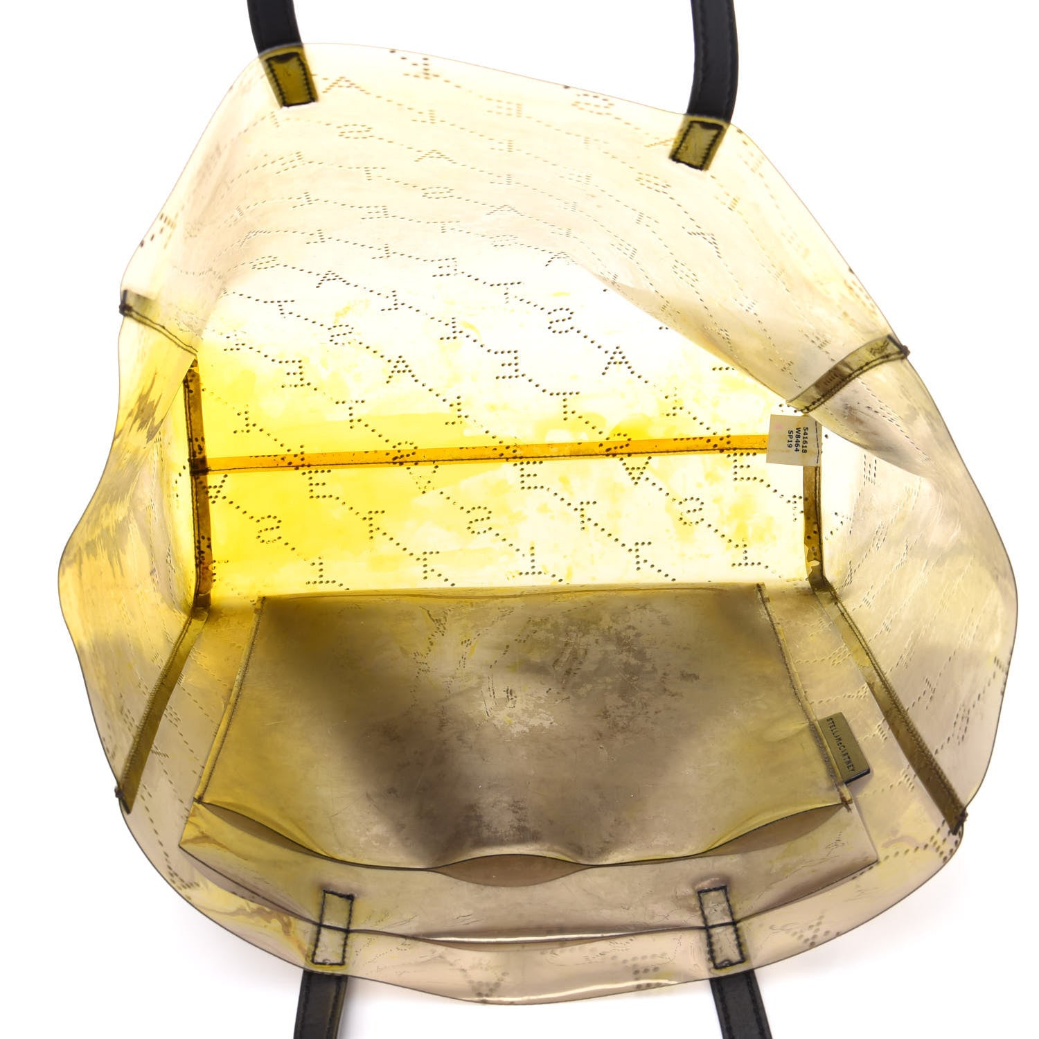 Stella McCartney PVC Monogram Small Tote Black 5 of 15