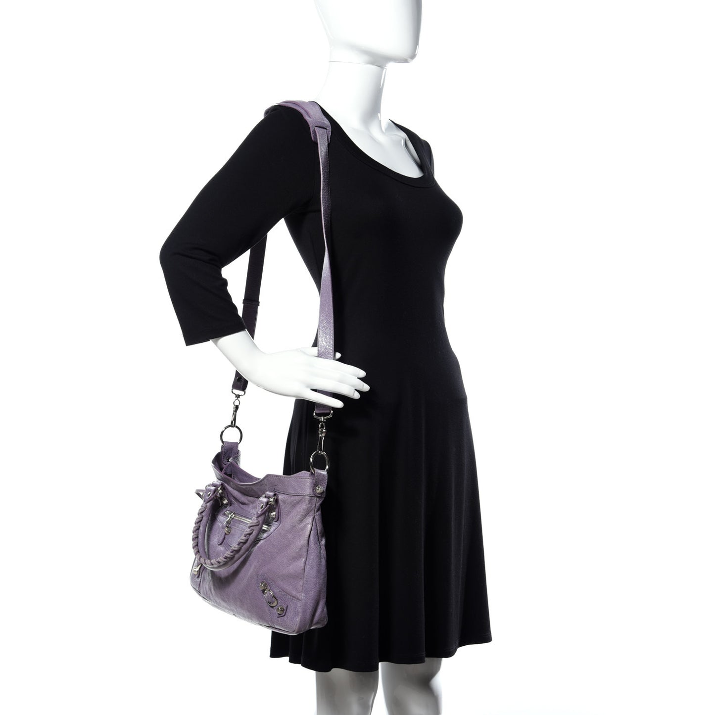 Agneau Giant 12 Silver Hardware Town Glycine