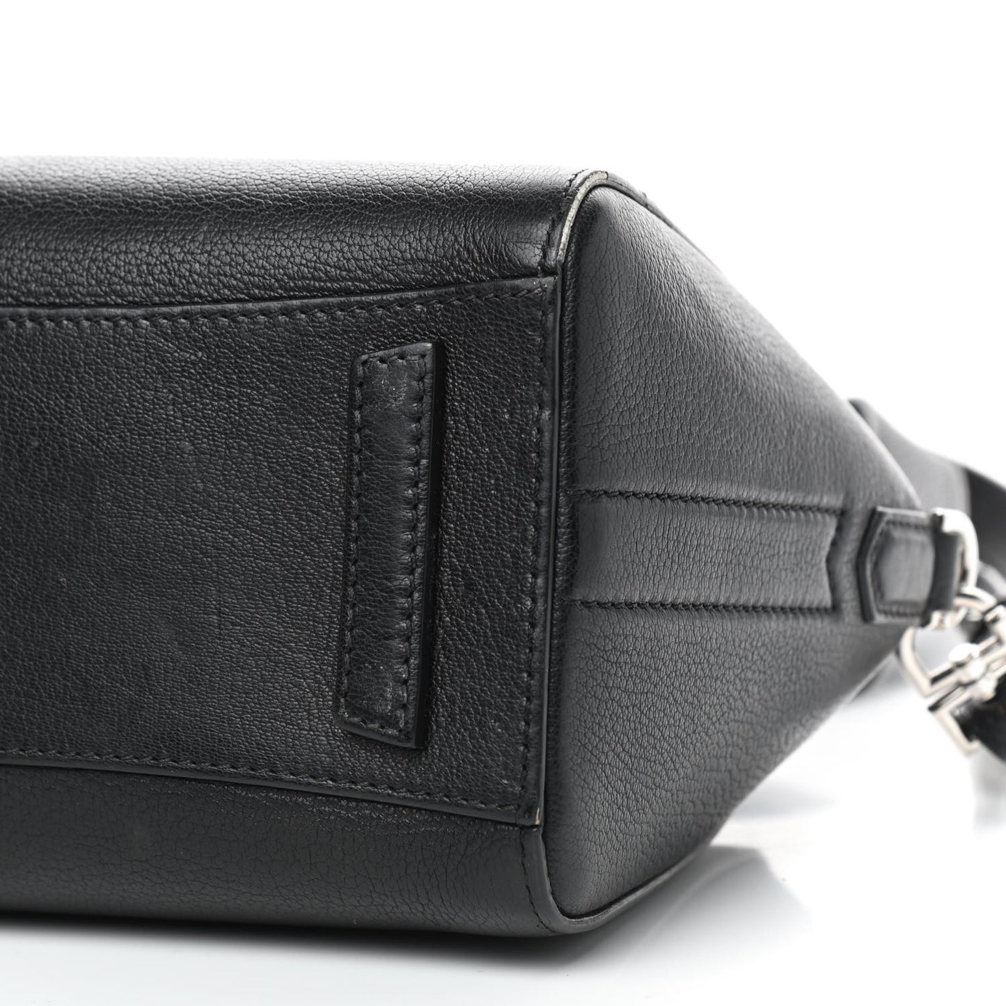 Sugar Goatskin Mini Antigona Black