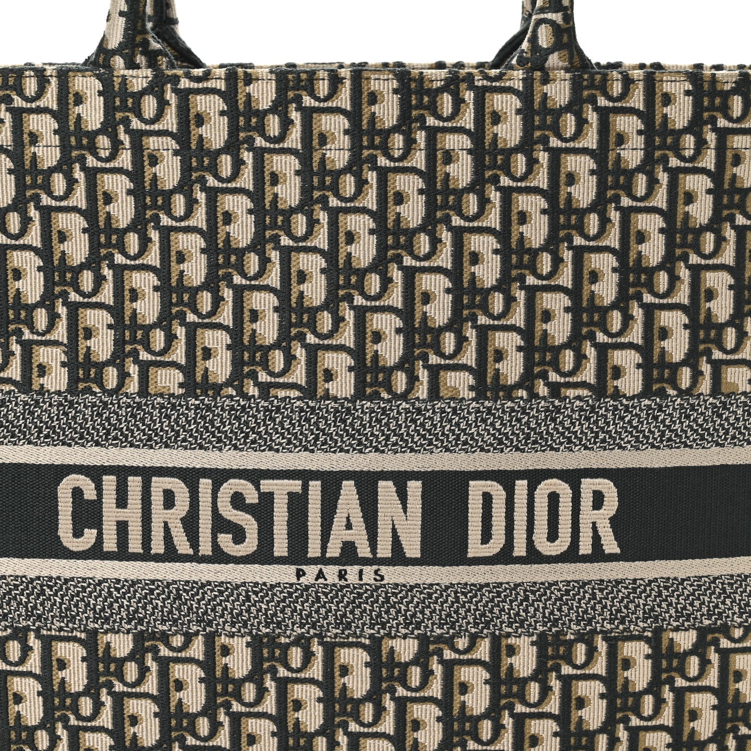Christian Dior Oblique Large Book Tote Vert Multicolor 8 of 10