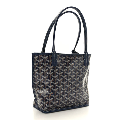 Goyard Goyardine Reversible Mini Anjou Navy 4 of 15