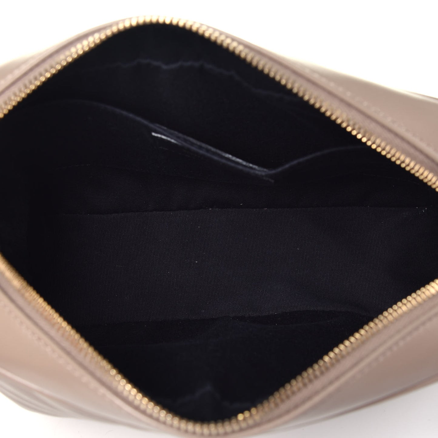 Calfskin Matelasse Monogram Lou Camera Bag Dusty Grey