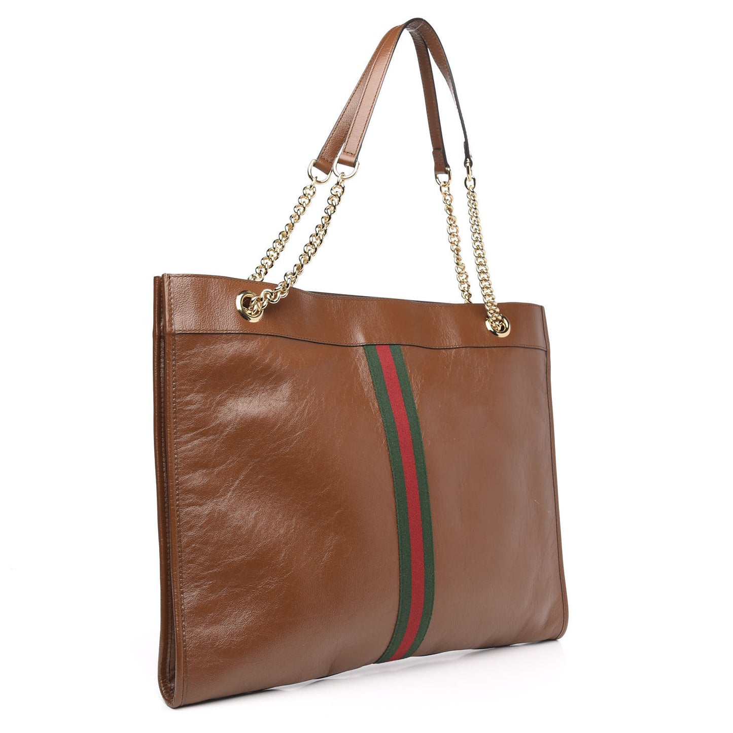 Calfskin Large Rajah Chain Tote Cuir