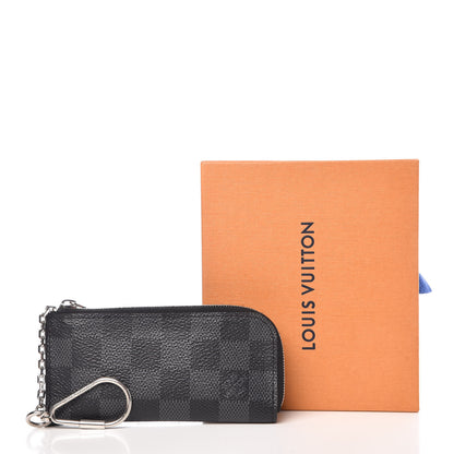Louis Vuitton Damier Graphite 4 Key Holder 9 of 9