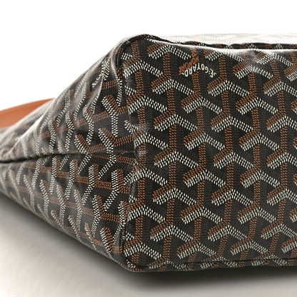 Goyard Goyardine Boheme Hobo Black Gold 6 of 7