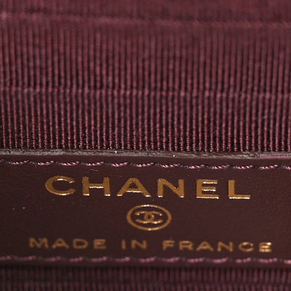 Chanel Caviar Quilted Mini Wallet On Chain WOC Black 6 of 11