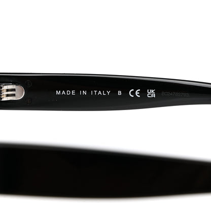 Chanel Acetate Strass Pilot Sunglasses 5467-B-A Black 6 of 9