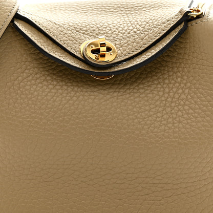 Hermes Taurillon Clemence Mini Lindy 20 Trench 8 of 11