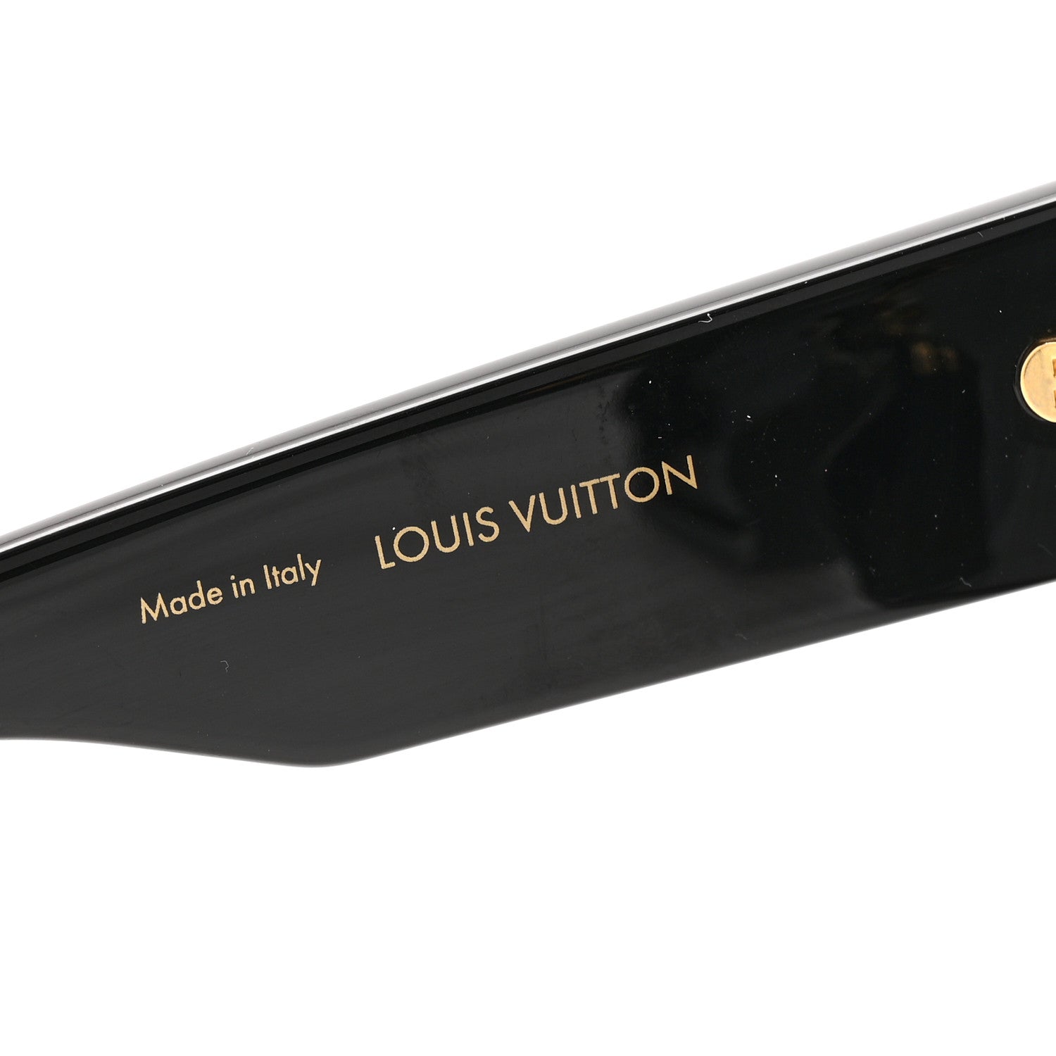 Louis Vuitton Acetate Swarovski Crystal Cyclone Sunglasses Z1578E Black 5 of 8