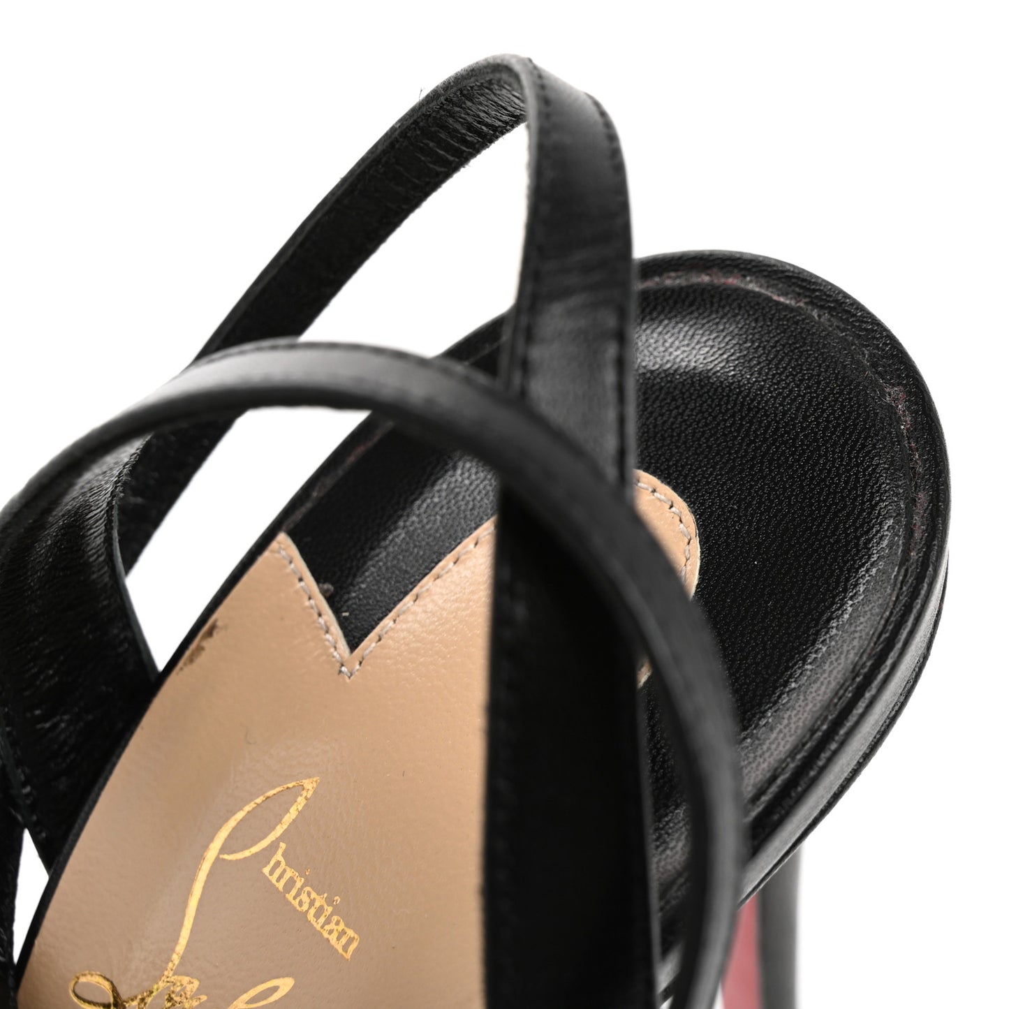 Kid Crystal Jewel Queen Sandals 40 Black