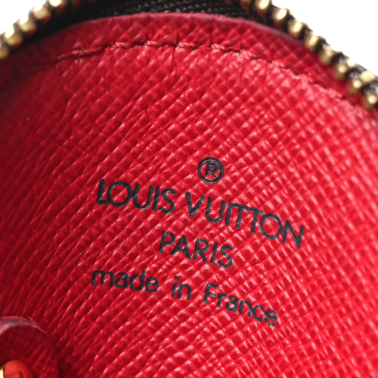 Monogram Cerises Round Coin Purse