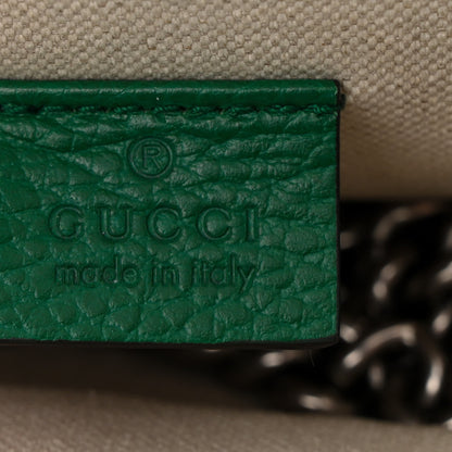 Gucci Calfskin Mini Dionysus Shoulder Bag Emerald 6 of 10