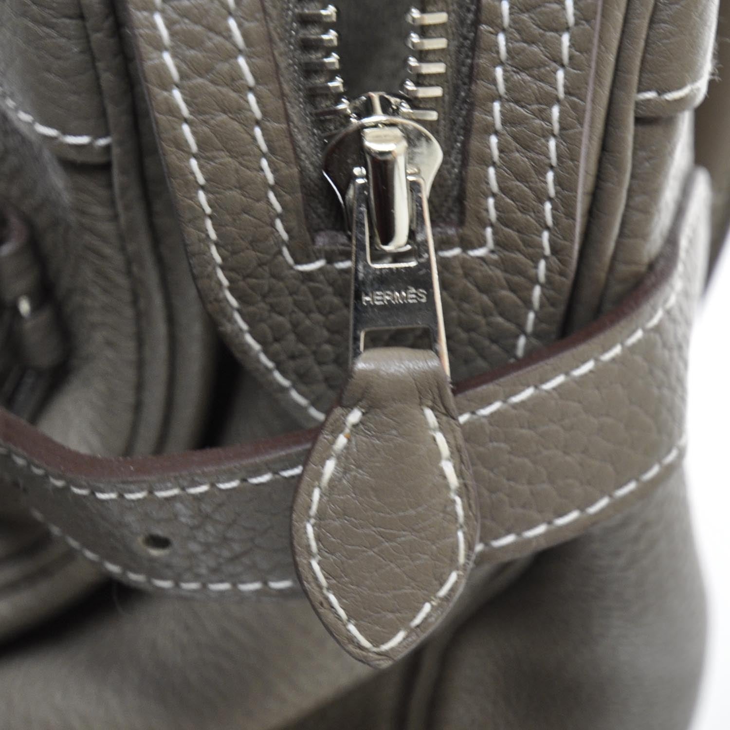 Hermes Clemence Atlas 35 Etoupe 10 of 10