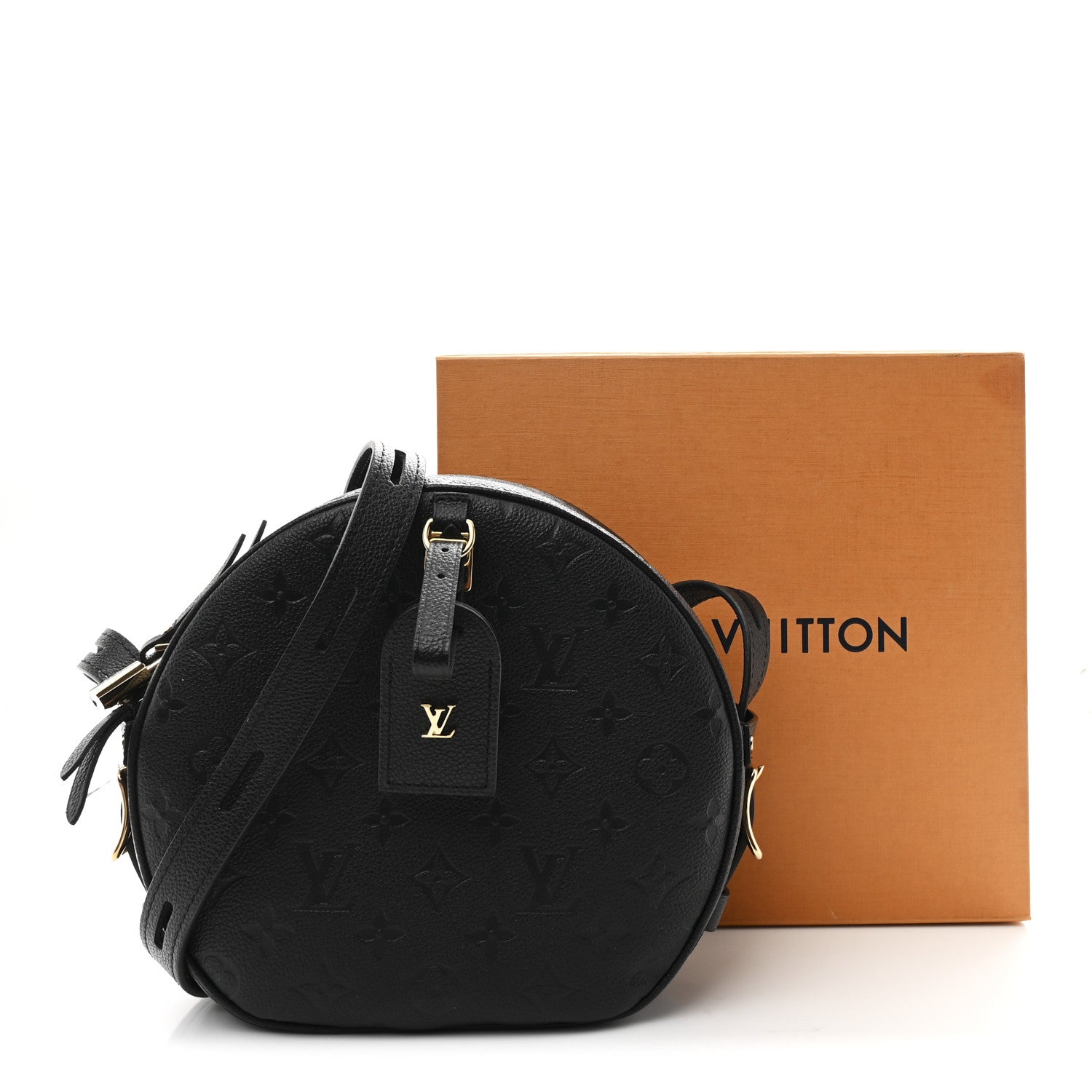 Louis Vuitton Empreinte Boite Chapeau Souple MM Black 10 of 10