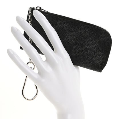 Louis Vuitton Damier Graphite 4 Key Holder 2 of 7